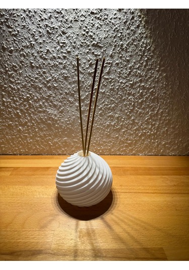 Spiral Desenli Dekoratif Tütsülük Modern Ve Minimal Tasarım