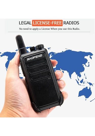 Valkyrie Baofeng BF-R5 Çift Kulaklık 2li Set Lisanssız Şarjlı 16 Kanal Vox Telsiz Seti 2 Adet