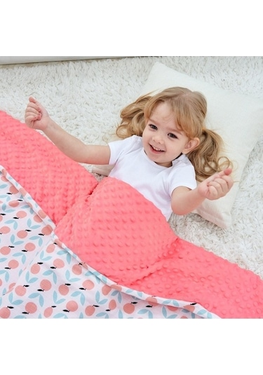 Willowhaven Yumuşak Nefes Alabilir Masajlı Bebek Battaniyesi - 110x80cm, Tüm Mevsimler İçin Uygun DiğER