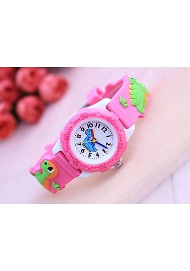 3-10 Yaş Arası Çocuklar İçin 3d Sevimli Karikatür Silikon Bantlı Erkek Kız Çocuk Dijital Analog Bilek Su Geçirmez Saatler D Diğer