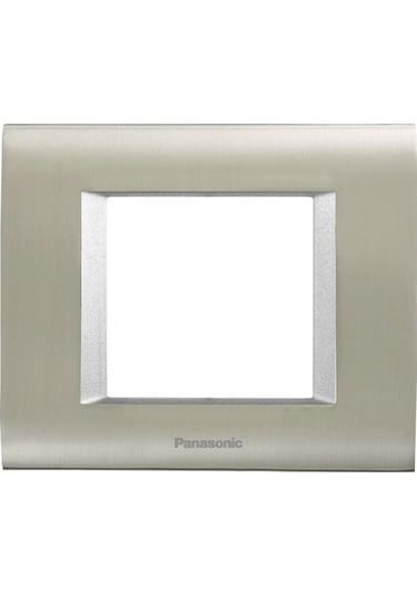 Viko Panasonic Thea 2m Sistema Inox Matt+metalik Beyaz Çerçeve - Wvtf18405ıb-tr