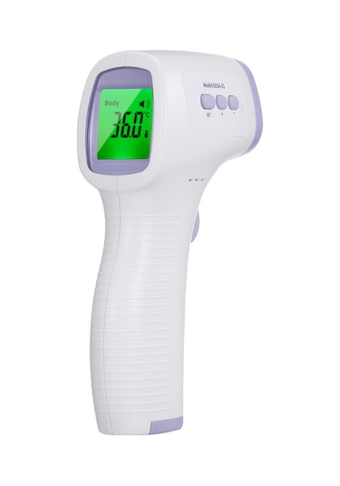 Springsun Anında Ölçüm Yapan Kızılötesi Alın Termometresi - 32 Hafızalı, Hassas Ve Hijyenik 110 Karakter