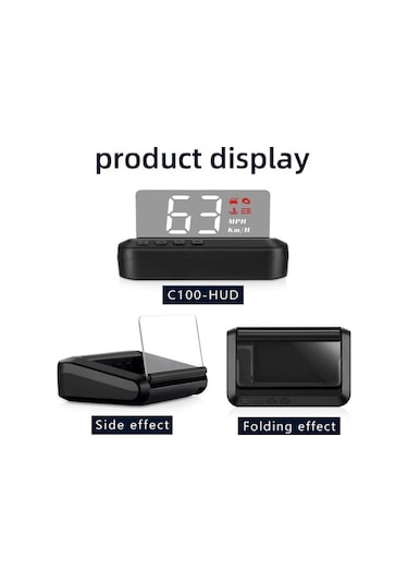 Tongxida Araba Hud Head-up Display Obd2 Arıza Kodu Ortadan Kaldırma, Hız Alarmı Çözümü