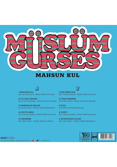 Müslüm Gürses - Mahsun Kul Plak