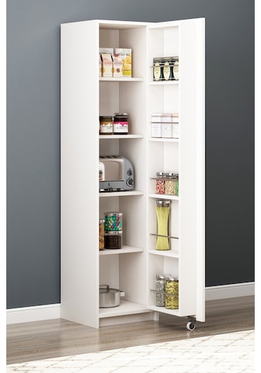 Ervin Kahve Köşesi Tek Kapaklı Airfry Kiler Dolabı Çok Amaçlı Erzak Dolabı Beyaz Beyaz Ervin Kahve Köşesi Tek Kapaklı Airfry Kiler Dolabı Çok Amaçlı Erzak Dolabı Beyaz Beyaz