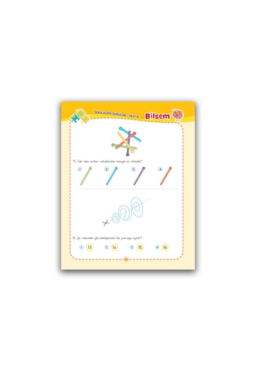 Bilsem Zeka Açan Sorular 2'li Set