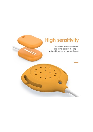 Geeksen Çocuklar İçin Titreşimli Ve Sesli Yatak Islatma Alarmı - Manyetik Emişli Tuvalet Eğitimi Cihazı