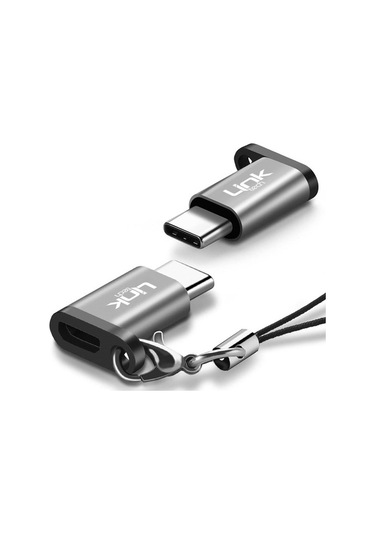 Linktech O186 Micro To Type-C Dönüştürücü Metal Adaptör