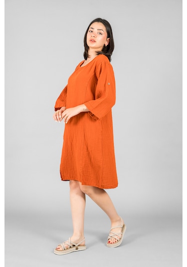 Asc Sun Midi Boy Elbise Çok Renkli
