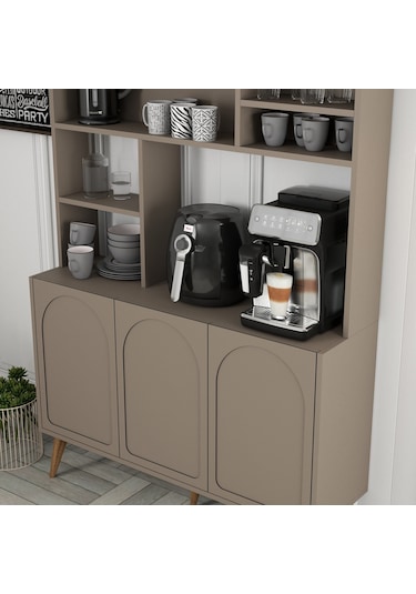 Lyon Kahve Köşesi 120cm - Atlas / Ceviz