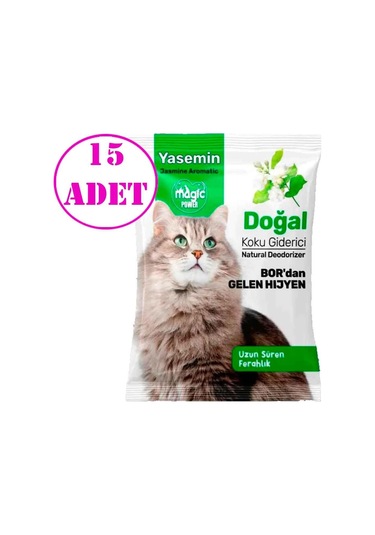 Magic Power Kedi Kumu Koku Giderici Yasemin 25 Gr 15 Ad