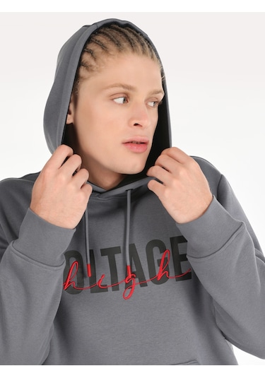 Colins Gri Erkek Sweatshirt Gri