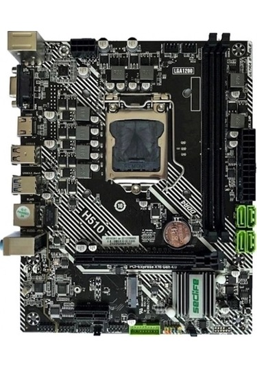 Seclife H510DA1 Intel LGA 1200 3200 MHz DDR4 1200 Matx Anakart
