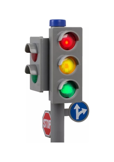 Işıklı Oyuncak Trafik İşaretleri Eğitim Seti