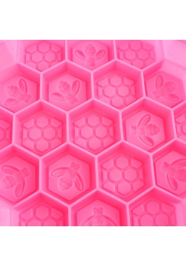 Shineyee Pembe Arı Bal Çekirdeği Silikon Kalıp - Dayanıklı, Temizlenmesi Kolay, -40 C/+220 C Sıcaklık Dayanımı Diğer