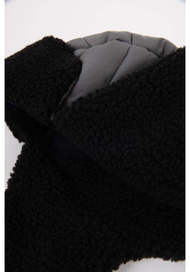 DeFacto Erkek İçi Suni Yünlü Hunter Şapka C7194AX24WNGR2