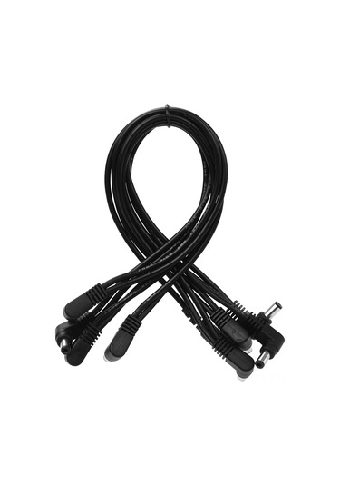 Xindoker Gitar Efekt Pedalı İçin 1 Giriş 8 Çıkışlı Topoloji Besleme Kablosu, 0-18v Çalışma Voltajı, Dayanıklı Pvc Malzeme, 5.5-2.1mm Dc Bağlantı