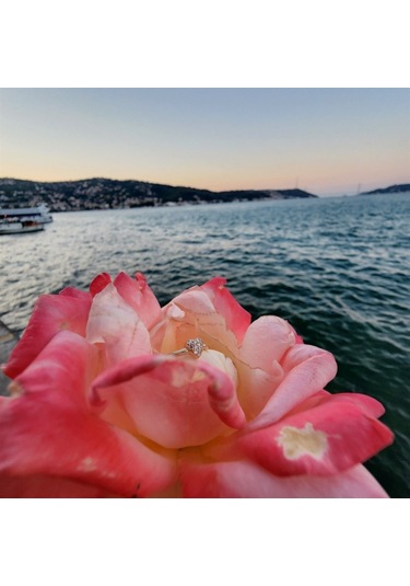 Love Kalp Tektaş Minimal Estetik 14 Ayar Altın Yüzük-Hediye Tekta 552950145