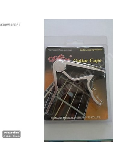 Alice A007D/Wh-C Gitar-Ukulele-Bağlama Beyaz Kapo