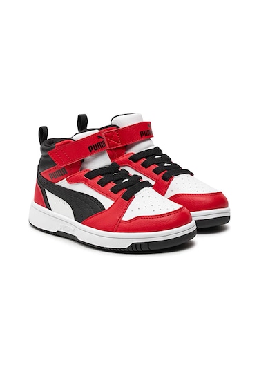 Puma Rebound V6 Mid Ac+ Ps Çocuk Günlük Ayakkabı 39383203 Kırmızı 39383203 Kırmızı