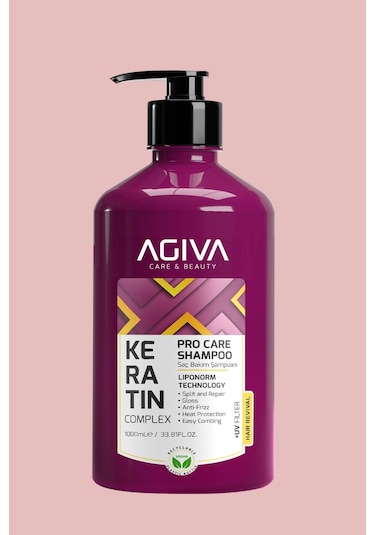 Keratin Complex Pro Care Onarıcı Ve Isı Koruyucu Saç Bakım Şampuanı-1000ml