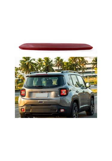 Geeksen Jeep Renegade 2015-2020 İçin Yüksek Seviye Üçüncü Fren Lambası Değişimi Araba Fren Lambası