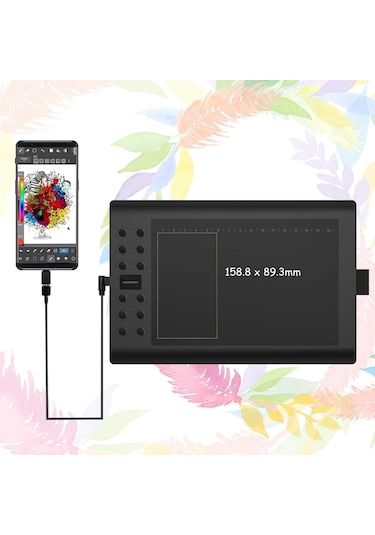 Gaomon M106K Pro 10 x 6.25 Grafik Çizim Tableti