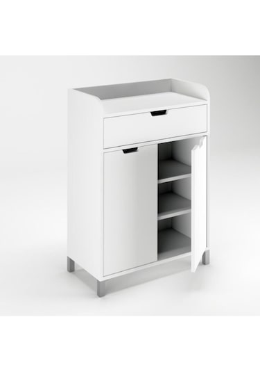 Ekonomik Çekmeceli Ayakkabılık Çok Amaçlı Dresuar Dolap 001