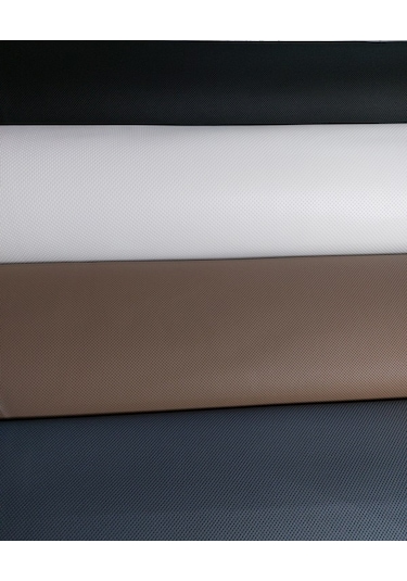 Siyah Delikli Suni Deri Tavan Oto Döşeme Mobilya Çanta Direksiyon Kılıfı