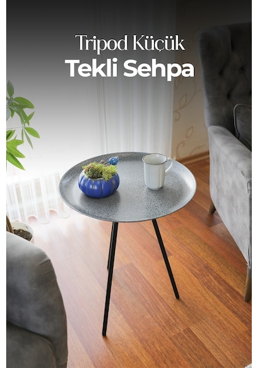 Tripod Küçük Tekli Sehpa
