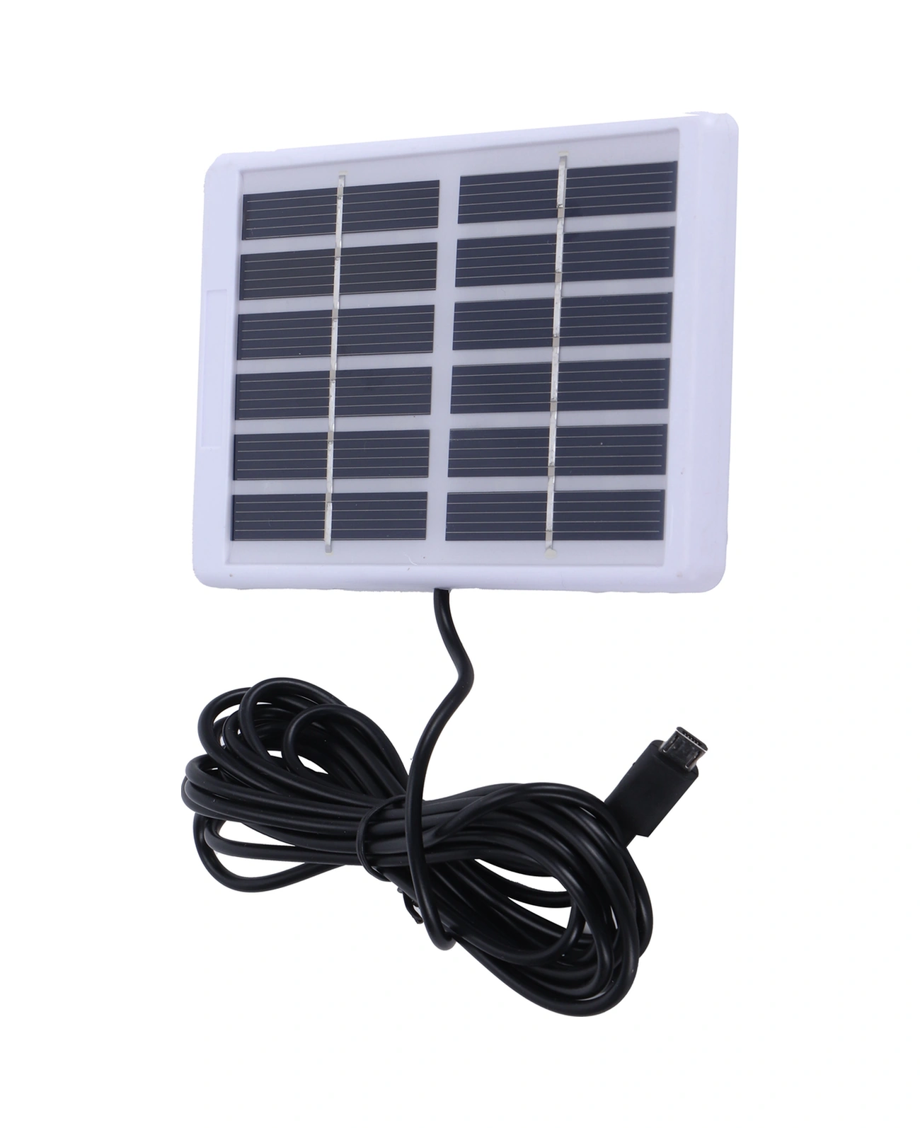 Geeroyoo 1.2w 6v Polikristal Güneş Paneli - Mikro Usb Arayüzlü, Depolama Fonksiyonu Yok, Düşük Güçlü Cihazlar İçin