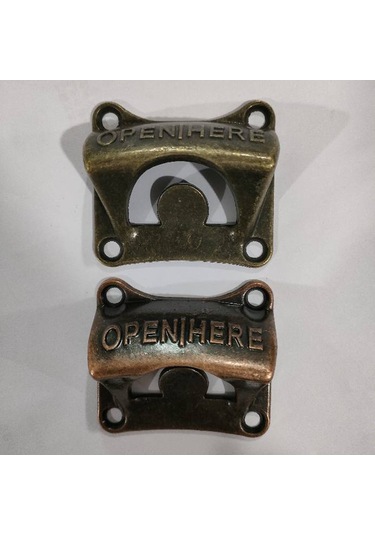 Suntek Vintage Duvara Monte Şişe Açacağı Hızlı Soda Cam Diğer