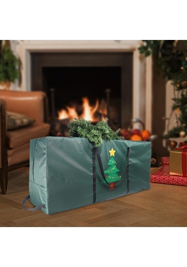 Pazly Yılbaşı Yeşil-ağaç Yeşil Tutucu Suntek Saklama Çantası Ağacı Ağaç Jv Diğer