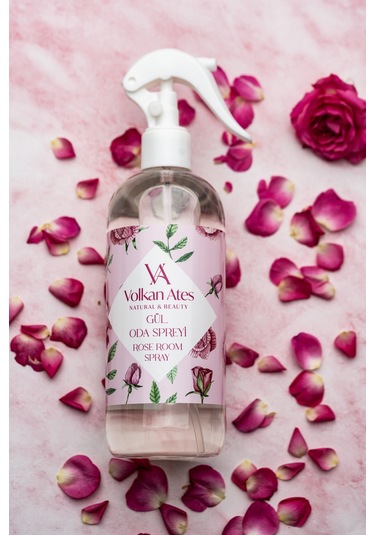 Volkan Ates Natural & Beauty Gül Kokulu Oda Spreyi Gül 400 ML