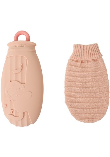 Yystore Sıcak Su Şişesi Kalınlaştırılmış Taşınabilir Patlamaya Dayanıklı Pembe