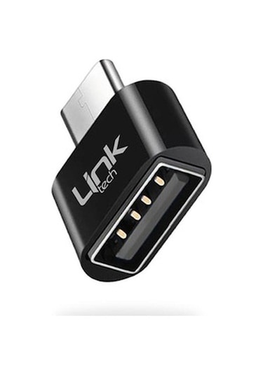 Linktech O192 Usb - Type-C Dönüştürücü Otg Metal Adaptör