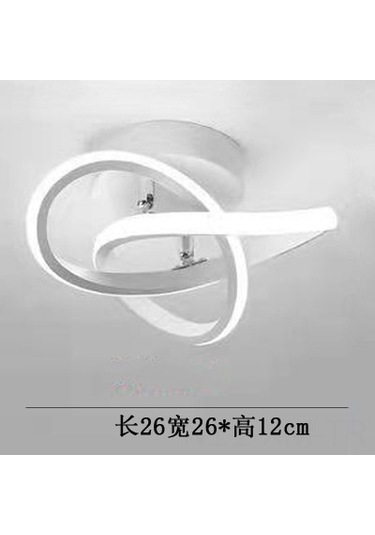 Ximistore9 Modern Giriş Led Avize - Dayanıklı Akrilik, Sıcak Işık, Üç Yapraklı Model Diğer