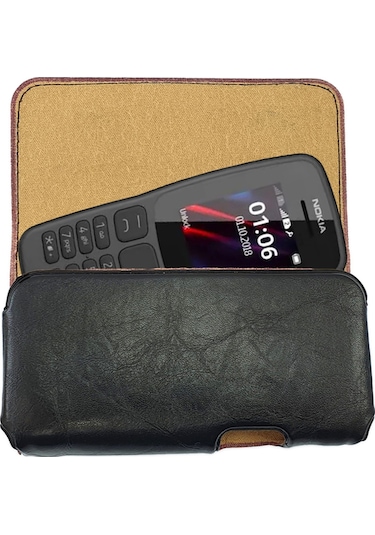 Tuşlu Telefon Kılıfı Bel Kemer Kılıf 12.5 X 5.5 Cm