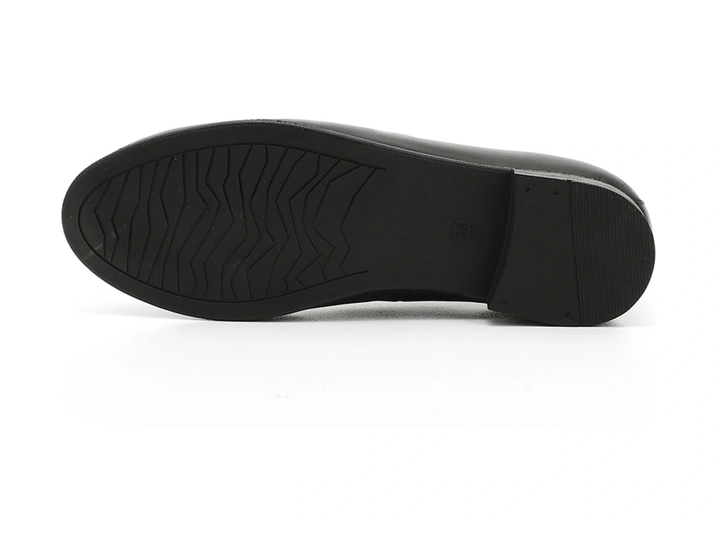 Gönderi R Kadın Siyah Hakiki Deri Püsküllü Babet Gdza13424160 Siyah