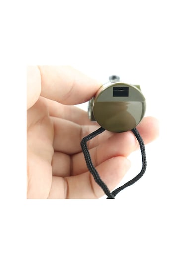 Yunboo Çevreüstü 7 Fonksiyonlu İstihbarat İşaretli: Led Işık, Termometre Ve Pusula İle Kurtarma İşareti Haki