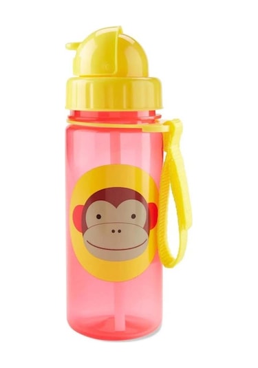 Skip Hop Pipetli Suluk 390 ML 12+ Ay Sarı-Pembe Sarı-Pembe