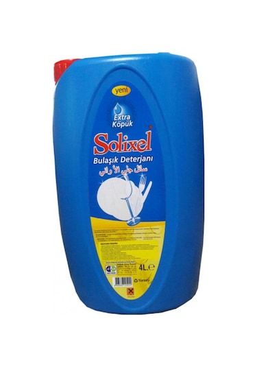 Solixel Elde Sıvı Bulaşık Deterjanı 4 L