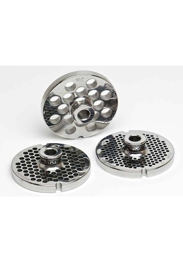 Salvador İnox Paslanmaz Kıyma Makinesi Aynası, Ağızı 12 No - 5 Mm