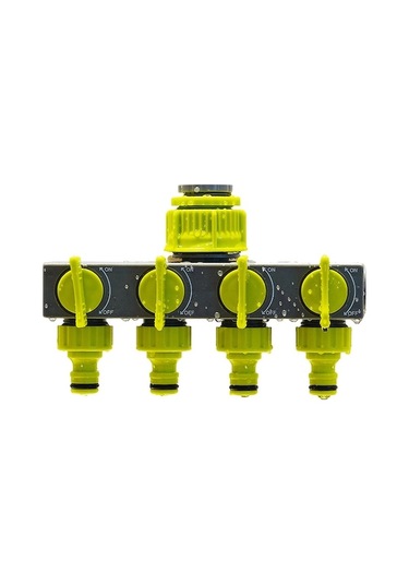 4 Yollu Bahçe Hortumu Bölücüler Musluk Yönlendirici Dokunun Hortum Bağlantıları Hortum Boru Ayırıcı Su Dağıtıcısı Diğer