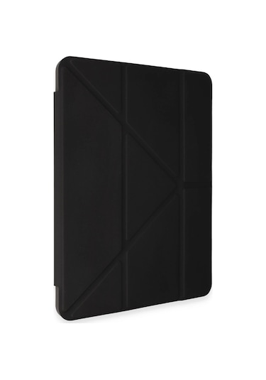 Xiaomi Pad 6 Kılıf Kalemlikli Mars Tablet Kılıfı - Siyah Arka Kapak