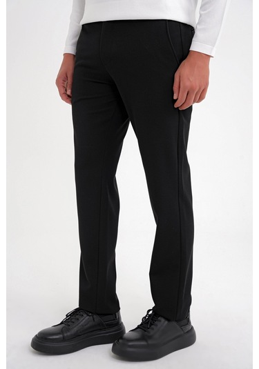 P 1200 Pantolon Comfort Siyah Casual Siyah