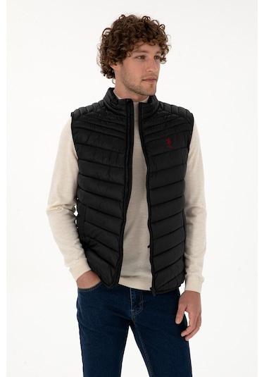 U.s. Polo Assn. Erkek Siyah Yelek Dokuma 50312012-vr046 Siyah