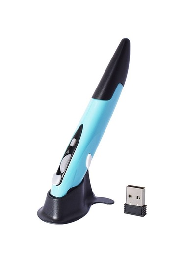 Cbtx 2.4 G 1600 DPI Kablosuz Dikey Kalem Optik Ergonomik Mouse