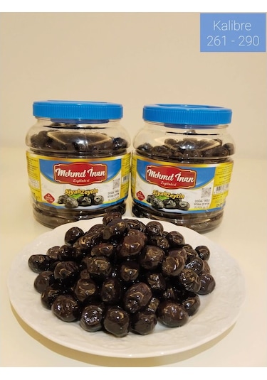 Gemlik Sofralık Siyah Zeytin M 6kg
