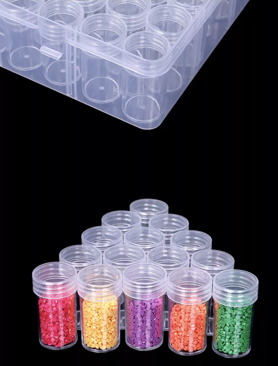 Net Brenda Elmas Mozaiği Boncuk Organizeri 60 Kavanozlu 219245222